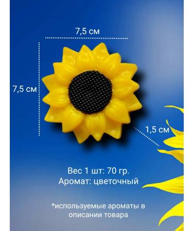 FRAU ALKEN Soap - sunflower (6 sets) fragrant - Buy Online on GoSupps.com