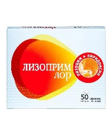 Beauty Lizopim ENT 50 pcs. Tablets weighing 200 mg - Buy Online on GoSupps.com