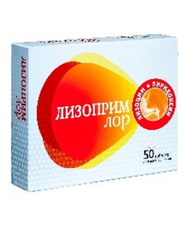 Beauty Lizopim ENT 50 pcs. Tablets weighing 200 mg - Buy Online on GoSupps.com