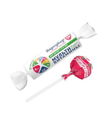 Beauty Set of Barsukor Chupa-Flu Raspbering + Multivitamins without taste