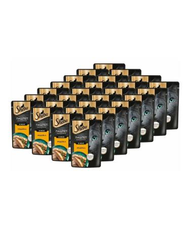 Sheba Wet food paste in jelly turkey 75 g 28pcs - Buy Online on GoSupps.com
