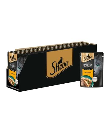 Sheba Wet food paste in jelly turkey 75 g 28pcs - Buy Online on GoSupps.com