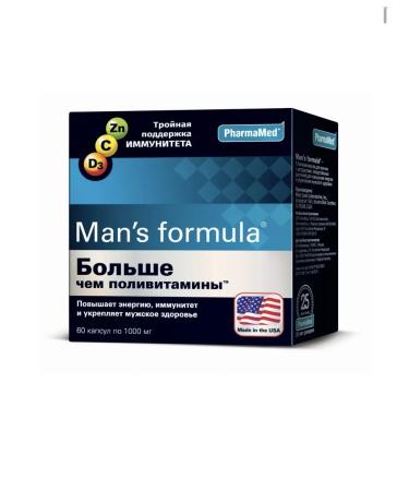 MAN'S FORMULA More than polyvitamins 60 pcs