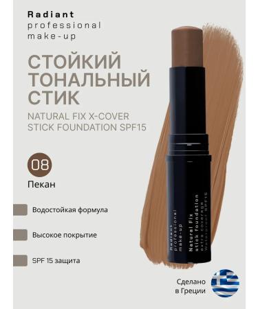 Radiant Professional MakeUp Persistent tonal-confusion stick t.08 bakers
