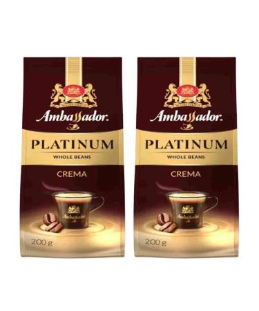 Ambassador Platinum Crema 400 gr coffee - Buy Online on GoSupps.com