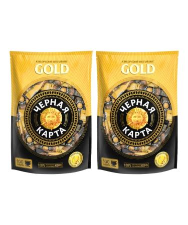 Black Gold Card Soluble Gold coffee in disposable bags 200 pcs - Buy Online on GoSupps.com