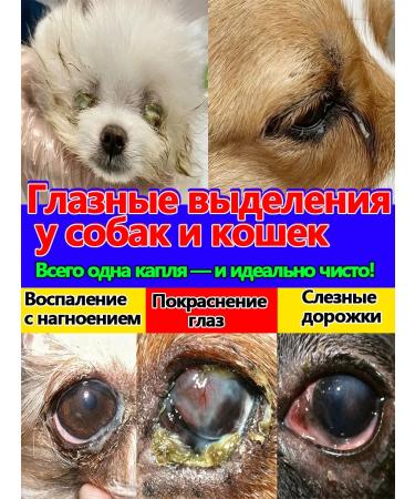 Medical eye drops for cats and dogs 20 ml