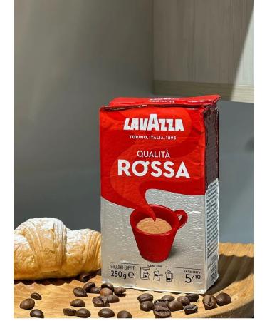 Lavazza Ground Coffee Rossa 250g - Buy Online on GoSupps.com