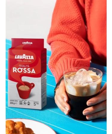 Lavazza Ground Coffee Rossa 250g*2Up - Buy Online on GoSupps.com
