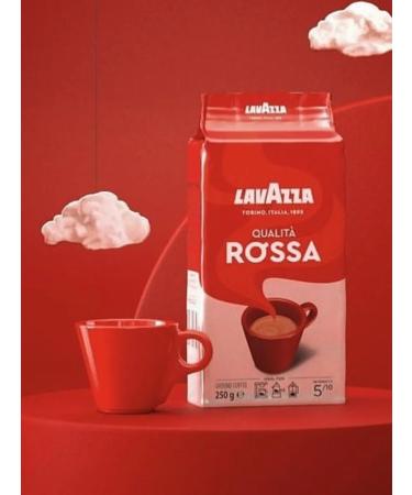 Lavazza Ground Coffee Rossa 250g*3UP - Buy Online on GoSupps.com