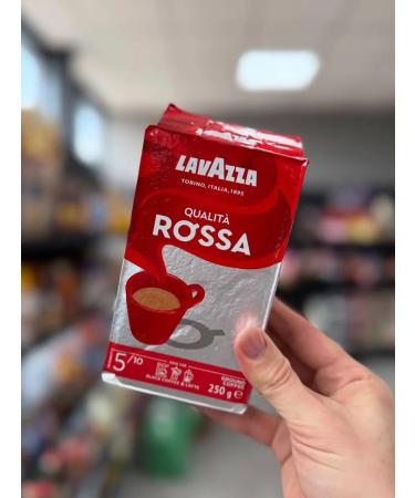 Lavazza Ground Coffee Rossa 250g*4UP - Buy Online on GoSupps.com