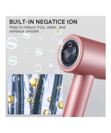 High -tech hairdryer for stylish styling