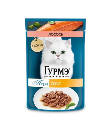 Gourmet Wet food delicate fillet for cats with salmon 75g x 26pcs