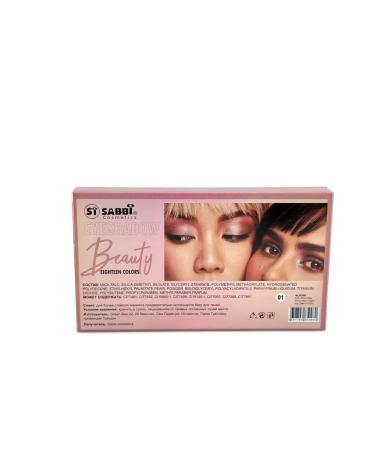 TA1612 Palette of shadows for eyelids from 18 shades - Buy Online on GoSupps.com