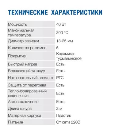 Electric forceps for styling with a power of 40W - Buy Online on GoSupps.com