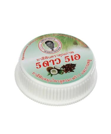 5 Star Cosmetic Herbal whitening toothpaste with coconut extract - Buy Online on GoSupps.com