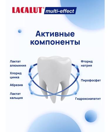LACALUT Multi-Effect toothpaste 100 ml - Buy Online on GoSupps.com