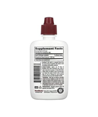 NutriBiotic GSE grapefruit seed extract - Buy Online on GoSupps.com