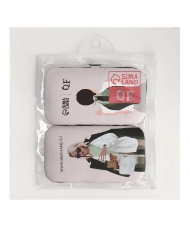 Manicure set "with care" 6 items in a case in - Buy Online on GoSupps.com