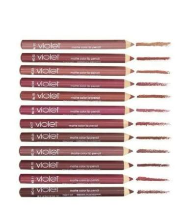 MELUX A set of lip pencils Violet Gift to a friend - Buy Online on GoSupps.com
