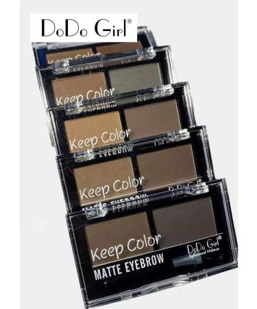 Korean cosmetics Eyebrow Shadows Do Do Girl Keep Color Matte Eyebrows - Buy Online on GoSupps.com