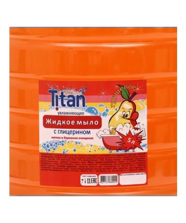 TITAN Liquid pear soap cosmetic soap 5 liters - Buy Online on GoSupps.com
