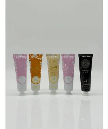 QwertyA Moisturizing and nutritious hand cream 5 aromas set - Buy Online on GoSupps.com