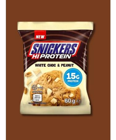 Mars Snickers Hi Protein white chocolate and peanuts 60 g x 12pcs - Buy Online on GoSupps.com