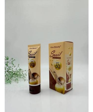 Naikosha Kiss Beauty Snail Snil SPF 60 sunshine - Buy Online on GoSupps.com