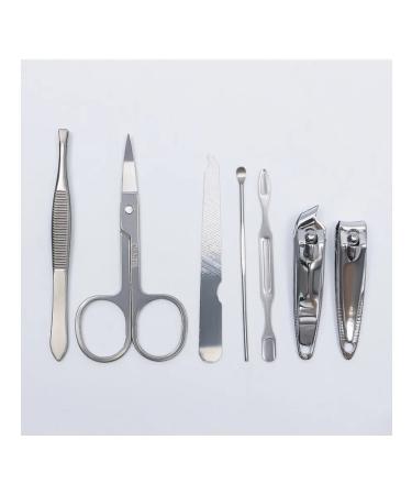 Stylish manicure set in a compact case
