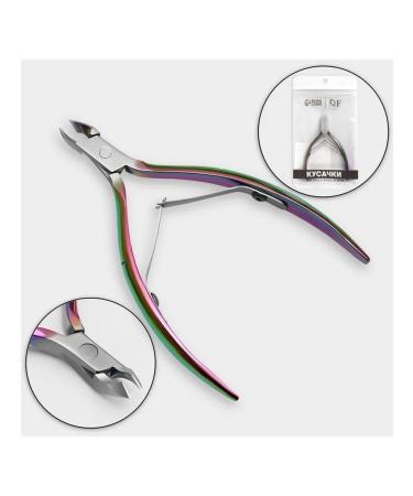 Professional manicure nippers with a curved blade - Buy Online on GoSupps.com