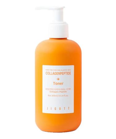 Jigott Korean face toner with collagen and peptides 300ml - Buy Online on GoSupps.com