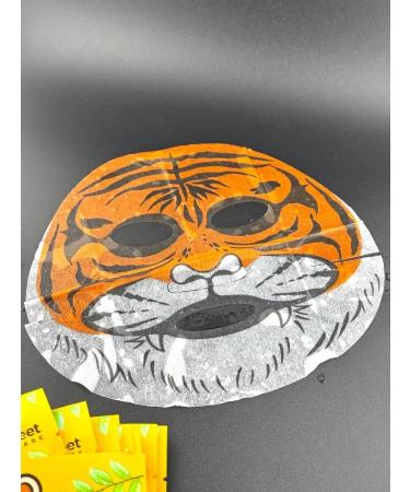 KOA Fabric mask anti -aging face with tiger from edema - Buy Online on GoSupps.com