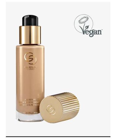Anti -aging tonal base with a prebiotic serum ...