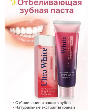 Binu Toothpaste whitening with a fruit-flower taste