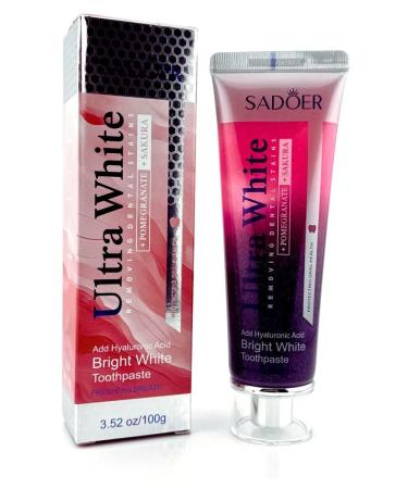 Binu Toothpaste whitening with a fruit-flower taste - Buy Online on GoSupps.com