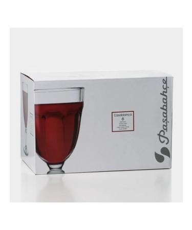 Pa abah e Wine glasses glass transparent 235 ml - Buy Online on GoSupps.com