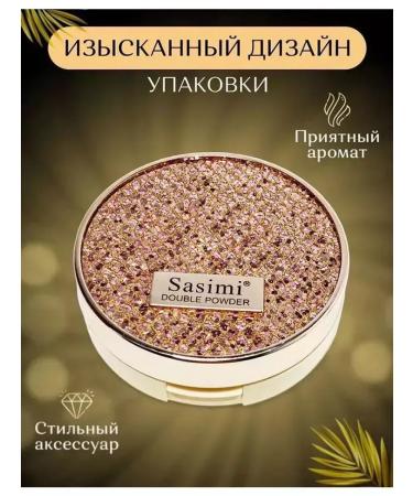 face powder with a mirror Facial powder matting compact compact with a mirror tone02