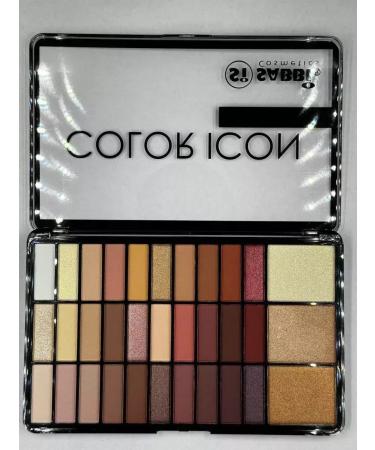 highlighter eye shadow Sabbi Cosmetics 33 colors
