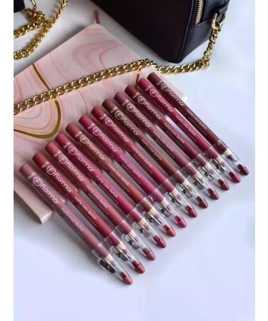 Total sale Lip pencil set 12 pieces