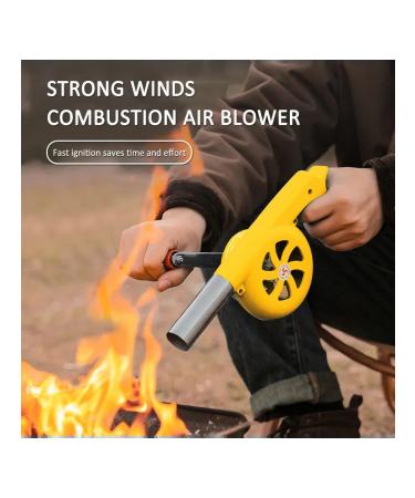 Manual fan-blanch for grill and dust (yellow) - Buy Online on GoSupps.com