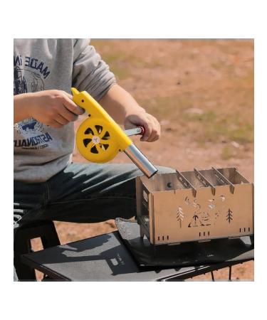 Manual fan-blanch for grill and dust (yellow) - Buy Online on GoSupps.com