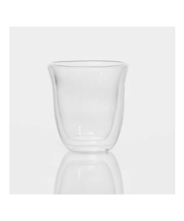Domny A glass of double walls glass 200 ml transparent - Buy Online on GoSupps.com