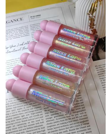Lip glosses In a set of 6 pcs Miss Lara
