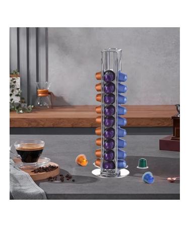 40pcs stand for coffee capsules rotating for coffee machine - Buy Online on GoSupps.com