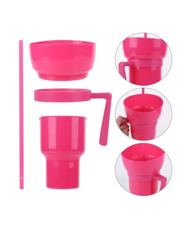 A glass of 1000ml for snacks and drinks 2B1 children and adults - Buy Online on GoSupps.com