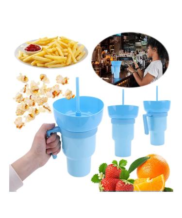 A glass of 1000ml for snacks and drinks 2B1 for children and adults - Buy Online on GoSupps.com