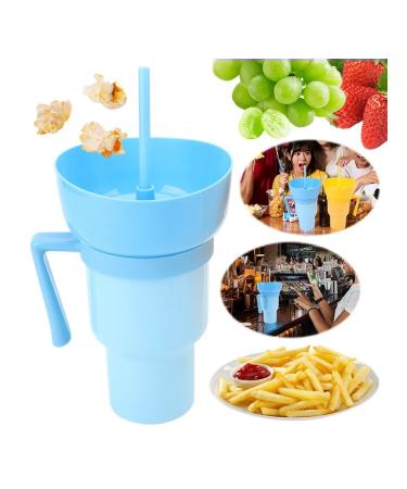 A glass of 1000ml for snacks and drinks 2B1 for children and adults - Buy Online on GoSupps.com