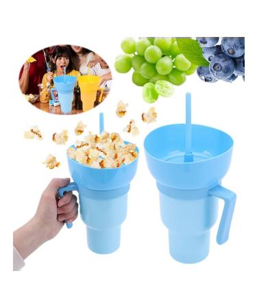 A glass of 1000ml for snacks and drinks 2B1 for children and adults - Buy Online on GoSupps.com