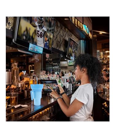 A glass of 1000ml for snacks and drinks 2B1 for children and adults - Buy Online on GoSupps.com